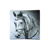 Darrahopens Home & Garden > Bedding Horse Portrait Square Cushion Cover