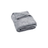 Darrahopens Home & Garden > Bedding Light Weight Coral Fleece Throw Rug 150x200 cm Silver