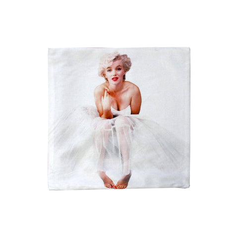 Darrahopens Home & Garden > Bedding Marilyn Monroe Ballerina Square Cushion Cover
