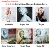 Darrahopens Home & Garden > Bedding Marilyn Monroe Super Star Square Cushion Cover
