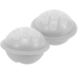 Darrahopens Home & Garden > Bedding > Mattress Protectors 2pcs Rubber Table Corner Protectors - Grey Babies Proofing Guards for Furniture Corners
