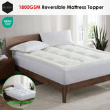 Darrahopens Home & Garden > Bedding > Mattress Protectors Ardor 1800GSM Reversible Mattress Topper Queen