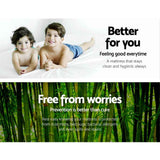 Darrahopens Home & Garden > Bedding > Mattress Protectors Bamboo Mattress Protector 180 x 200 + 35 cm, Breathable Fitted Waterproof Cover