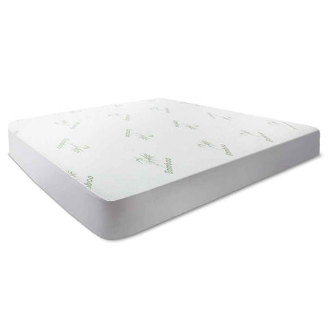 Darrahopens Home & Garden > Bedding > Mattress Protectors Bamboo Mattress Protector 180 x 200 + 35 cm, Breathable Fitted Waterproof Cover