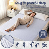 Darrahopens Home & Garden > Bedding > Mattress Protectors Giselle Cooling Mattress Protector Waterproof Deep Pocket Fitted Cover Queen