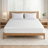 Darrahopens Home & Garden > Bedding > Mattress Protectors Giselle Waterproof Mattress Protector 100% Cotton Quilted Fitted Cover Double