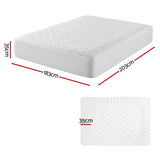 Darrahopens Home & Garden > Bedding > Mattress Protectors Giselle Waterproof Mattress Protector 100% Cotton Quilted Fitted Cover King