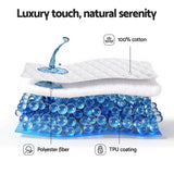 Darrahopens Home & Garden > Bedding > Mattress Protectors Giselle Waterproof Mattress Protector 100% Cotton Quilted Fitted Cover King