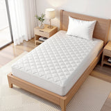 Darrahopens Home & Garden > Bedding > Mattress Protectors Giselle Waterproof Mattress Protector 100% Cotton Quilted Fitted Cover Single