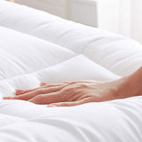 Darrahopens Home & Garden > Bedding > Mattress Protectors Shangri La 1000GSM Five Star Cooling Bamboo Mattress Topper Single