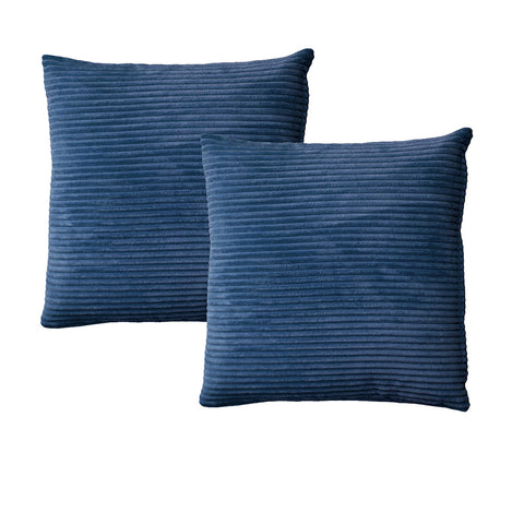 Darrahopens Home & Garden > Bedding > Pillowcases Alastairs Ruby Navy Pair of European Pillowcases