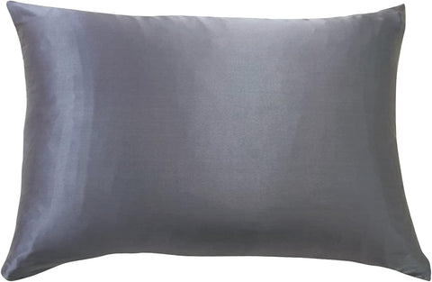 Darrahopens Home & Garden > Bedding > Pillowcases Gioia Casa Luxury Pillowcase - 100% Pure Mulberry Silk on Both Sides - Charcoal