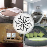 Darrahopens Home & Garden > Bedding > Pillows 6-Way Bed Sheet Holder Straps, Heavy Duty Clips for Round/Square Mattresses