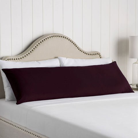 Darrahopens Home & Garden > Bedding > Pillows Artex 100% Cotton Body Pillowcase Eggplant