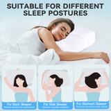 Darrahopens Home & Garden > Bedding > Pillows CPAP Contour Sleep Therapy Memory Foam Pillow