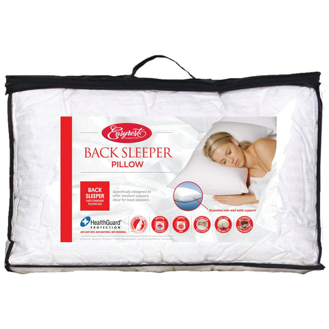 Darrahopens Home & Garden > Bedding > Pillows Easy Rest Fibre Ball Fill Back Sleeper Pillows Machine Washable