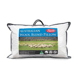 Darrahopens Home & Garden > Bedding > Pillows Easy Rest Wool Blend Pillow Australian Pure downs wool fill Cotton cover
