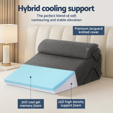 Darrahopens Home & Garden > Bedding > Pillows Giselle Bedding Adjustable Wedge Pillow Grey