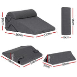Darrahopens Home & Garden > Bedding > Pillows Giselle Bedding Adjustable Wedge Pillow Grey