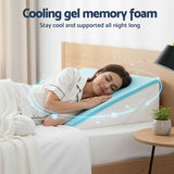 Darrahopens Home & Garden > Bedding > Pillows Giselle Bedding Adjustable Wedge Pillow Grey