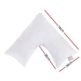 Darrahopens Home & Garden > Bedding > Pillows Giselle V Shape Pillow Boomerang Nursing Body Cushion