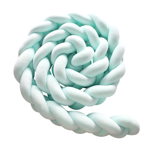 Darrahopens Home & Garden > Bedding > Pillows Green 2M Nordic 3-Strand Hand-Braided Knot Long Pillow - Soft Plush Sofa Cushion, Room Decor for Bedroom & Living Room