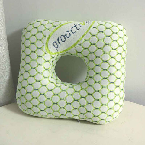 Darrahopens Home & Garden > Bedding > Pillows Green Ear Piercing Pillow - Soft Side Sleeper Cushion with Hollow Center for Pressure Relief, Post-Piercing Care & Comfortable Napping