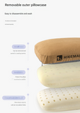 Darrahopens Home & Garden > Bedding > Pillows Grey Reversible Memory Foam Travel Pillow - All-Season Comfort Neck Support for Deep Sleep & Portability