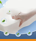 Darrahopens Home & Garden > Bedding > Pillows High-Performance Butterfly Memory Foam Pillow – 15° Cervical Support, Cooling Gel Cover, Ergonomic Contour Design for Neck Pain Relief & Deep Sleep – Ideal for Side & Back Sleepers (White & Gray)