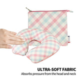Darrahopens Home & Garden > Bedding > Pillows Inflatable U Shaped Travel Neck Pillow Portable Car Flight Head Rest Cushion