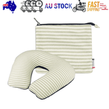 Darrahopens Home & Garden > Bedding > Pillows Inflatable U Shaped Travel Neck Pillow Portable Car Flight Head Rest Cushion