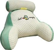 Darrahopens Home & Garden > Bedding > Pillows Reading Pillow for Kid Or Adult Large Back Pillow for Sitting Up in Bed Detachable Neck Roll with Arms Large Bed Rest Pillow Back Pillow for Sitting in Bed Watching TV Reading - Gray - Size 70*50CM In Australia - Darrahopens
