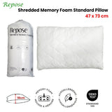 Darrahopens Home & Garden > Bedding > Pillows Repose Shredded Memory Foam Standard Pillow 47x73cm