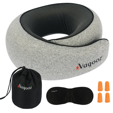 Darrahopens Home & Garden > Bedding > Pillows Vagooz Memory Foam Travel Neck Pillow Set