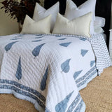Darrahopens Home & Garden > Bedding Pine Tree Reversible Quilt - Grey (King - 228 cm x 274 cm)