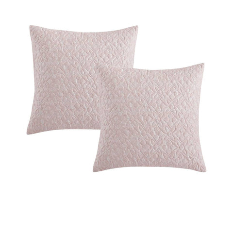 Darrahopens Home & Garden > Bedding Platinum Collection Pair of Bodhi Pink European Pillowcases 65 x 65cm