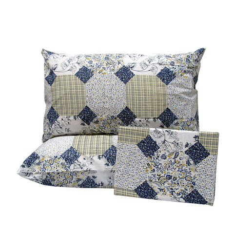 Darrahopens Home & Garden > Bedding Pure Cotton Serena Quilt Cover Set Queen
