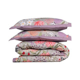 Darrahopens Home & Garden > Bedding > Quilts & Duvets 100% Cloud Cotton Duvet Quilt Cover Set w/ 2 Pillow Cases in Serena - King