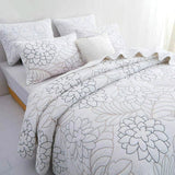 Darrahopens Home & Garden > Bedding > Quilts & Duvets 100% Cotton Coverlet Set Eliana Queen