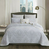 Darrahopens Home & Garden > Bedding > Quilts & Duvets 100% Cotton Coverlet Set Majestic White King