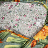 Darrahopens Home & Garden > Bedding > Quilts & Duvets 100% Cotton Lightly Quilted Coverlet Set Birds of Paradise Queen 230 x 250 cm