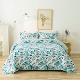Darrahopens Home & Garden > Bedding > Quilts & Duvets 100% Cotton Lightly Quilted Coverlet Set Delta Queen 230 x 250 cm