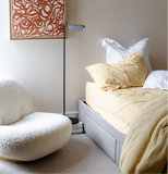 Darrahopens Home & Garden > Bedding > Quilts & Duvets 100% Cotton Muslin Duvet Quilt Cover Set w/ 2 Pillow Cases in Yellow - Super King