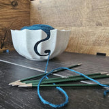 Darrahopens Home & Garden > Bedding > Quilts & Duvets A 3D-printed yarn bowl to accompany your knitting and crochet time. White.