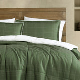 Darrahopens Home & Garden > Bedding > Quilts & Duvets Ardor 3 Pcs Cammy Deep Khaki Comforter Set with Sherpa Reverse Queen/King