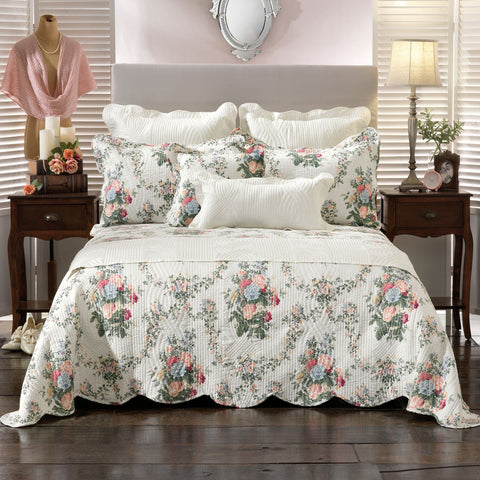 Darrahopens Home & Garden > Bedding > Quilts & Duvets Bianca Rosedale Multi Bedspread Set Double