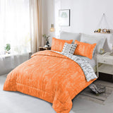 Darrahopens Home & Garden > Bedding > Quilts & Duvets Charming Autumn Warm oranage 3 Pc Comforter & Pillow Cover Set