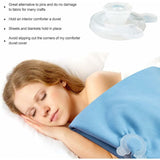Darrahopens Home & Garden > Bedding > Quilts & Duvets Duvet Clips 20 pcs Compatible with Duvet, Clips to Hold Duvet in Place