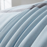 Darrahopens Home & Garden > Bedding > Quilts & Duvets Floral Stripes Comforter Set, Queen/King Size, Stylish 3-Piece Bedding with Pillowcases