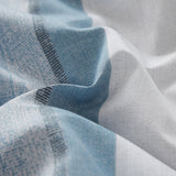 Darrahopens Home & Garden > Bedding > Quilts & Duvets Floral Stripes Comforter Set, Queen/King Size, Stylish 3-Piece Bedding with Pillowcases